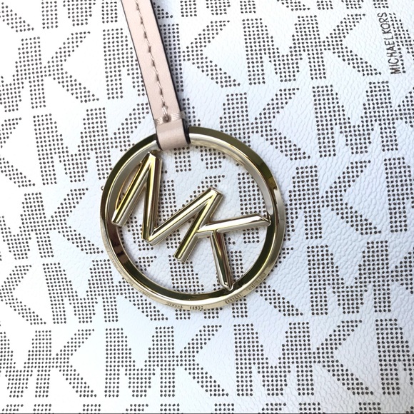 Michael Kors Travel Jet Set tote Vanilla brown - Picture 3 of 7